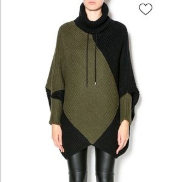 John + Jenn Sweaters - John & Jenn oversized sweater poncho